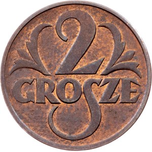 Poland, 2 Grosze 1937, Warsaw