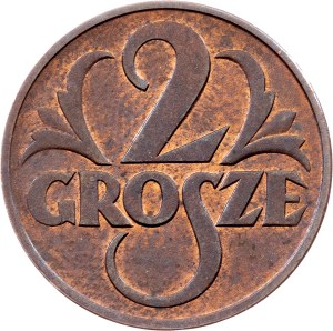 Poland, 2 Grosze 1937, Warsaw