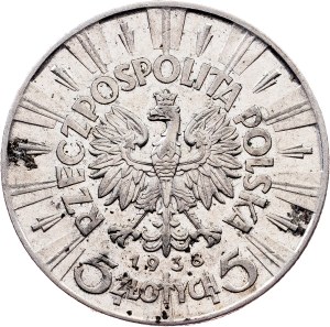 Poland, 5 Zlotych 1938