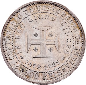 Portugal, 500 Reis 1898, Lisbon