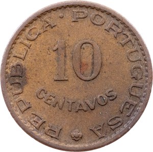 Portuguese India, 10 Centavos 1958, Lisbon