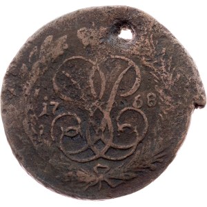 Russia, 1 Kopeck 1758, Ekaterinburg