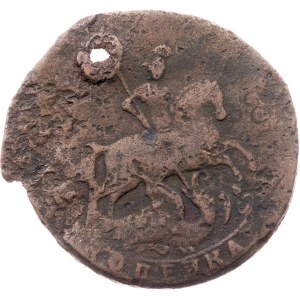 Russia, 1 Kopeck 1758, Ekaterinburg