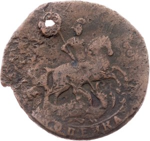 Russia, 1 Kopeck 1758, Ekaterinburg