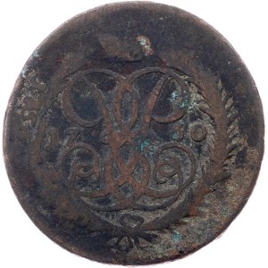 Russia, 2 Kopecks 1760, Ekaterinburg