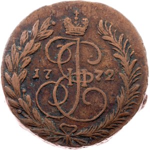 Russia, 2 Kopecks 1772, EM, Ekaterinburg