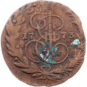 Russia, 2 Kopecks 1773, EM, Ekaterinburg
