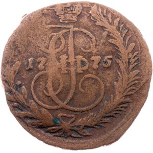 Russia, 2 Kopecks 1775, EM, Ekaterinburg