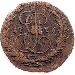 Russia, 2 Kopecks 1776, EM, Ekaterinburg