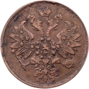 Russia, 2 Kopecks 1860, EM, Ekaterinburg