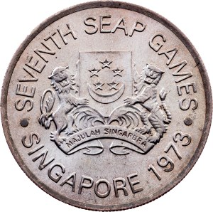 Singapore, 5 Dollars 1973, Singapore