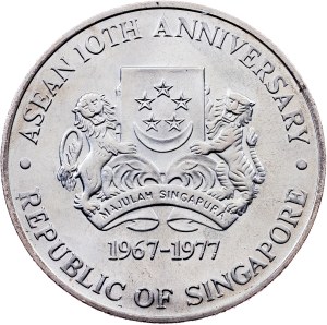 Singapore, 10 Dollars 1977, Singapore