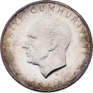 Turkey, 10 Lira 1960, Darphane
