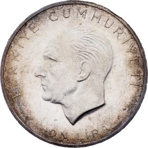 Turkey, 10 Lira 1960, Darphane