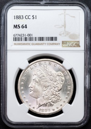 USA, 1 Dollar 1883, CC, Carson City