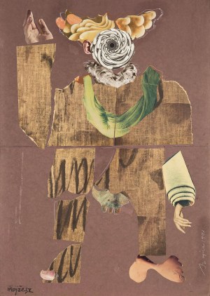 Jozef Szajna (1922 Rzeszow - 2008 Warsaw), Moses, 1993