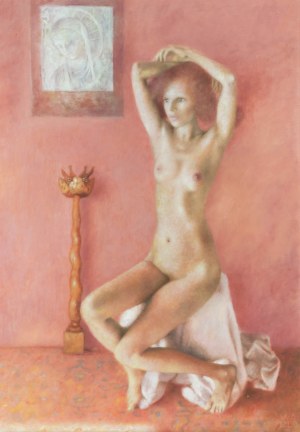 Eve Pello (b. 1964), Female nude, 2004