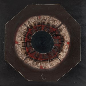 Andrzej Strumillo (1927 Vilnius - 2020 Suwałki), Mandala, 2004