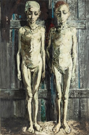 Maciej Lachur (1927 Zagórze - 2008 Otwock), Boy/Girl, from the series Ghetto, 1970