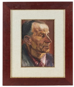 Stanislav Baj (b. 1953, Dolhobrody), Portrait of Adam Deyneka of Dolhorod, 1979