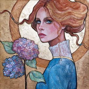 Joanna Misztal (b. 1967), Scent of Hydrangea, 2025.
