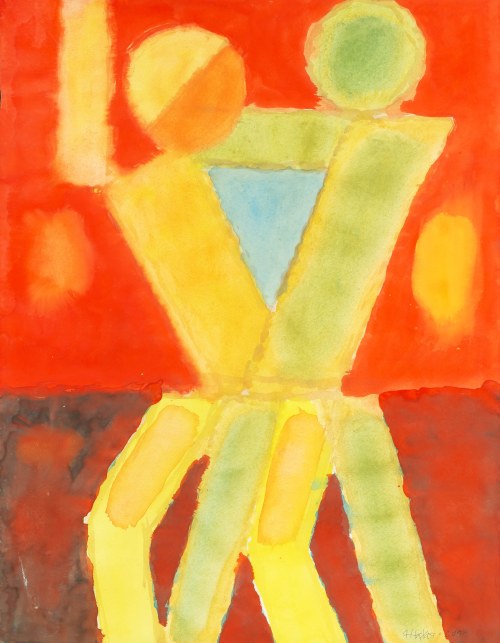 Józef Hałas (1927 Nowy Sącz - 2015 Wrocław), Para, 2001
