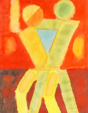Jozef Halas (1927 Nowy Sacz - 2015 Wroclaw), Couple, 2001