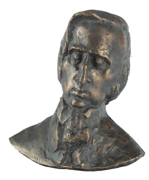 Jan Kucz (1936-2021), Bust of Chopin, 2022