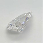 NATÜRLICHER DIAMANT - BIRNE - 0,60 CT E VVS2 - GIA