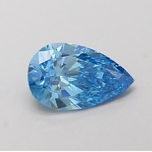 0.50 CT FANTAZYJNY ŻYWY NIEBIESKI DIAMENT VS1 WYHODOWANY W LABORATORIUM