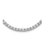 22.09 GRAMS LAB GROWN DIAMOND TENNIS TYPE GOLD NECKLACE - 212/W CLASSIC