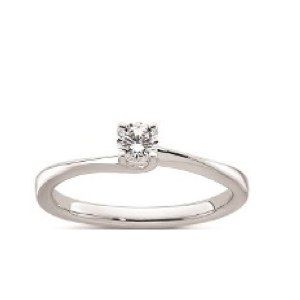 2.92 GR NATURAL DIAMOND GOLD RING - 1006 NAT 18K