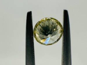 NATURAL POLISHED DIAMOND 0.42 GANCY YELLOW - SI2 - C40701-7