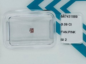 NATURAL POLISHED PINK DIAMOND 0.09 CT SI2 - AM20705-28A