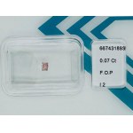 NATURAL POLISHED PINK ORANGE DIAMOND 0.07 CT I2 - AM20705-5