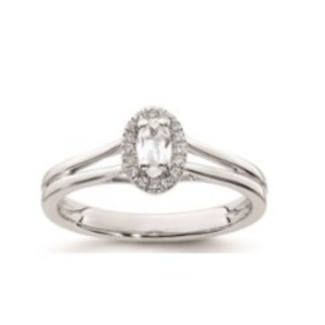 ANELLO CLASSICO IN ORO 14K CON 415 DIAMANTI LG