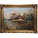 Henryk Grabiński (1943-1903), Spring Landscape