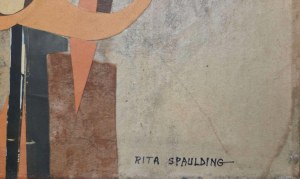 Rita Spaulding (XX w.), Kompozycja abstrakcyjna