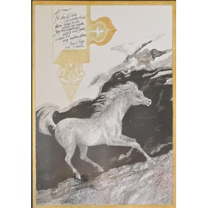 Andrzej Strumillo (1927-2020), Grey Horse, 2012