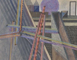 Zbigniew Makowski (1930-2019), Vicissitude anima mundi, 1969