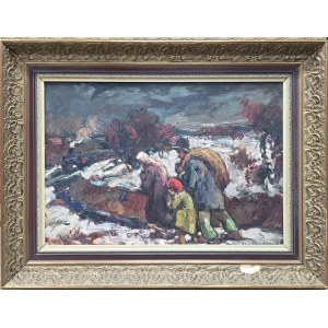 Maurice Vagh Weinmann (1899-1986), Wandering in the Snow