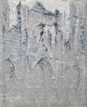 Marian Kasperczyk (ur. 1956), Katedra w Rouen (z cyklu Katedra według Claude'a Monet), 2013
