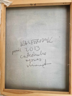 Marian Kasperczyk (ur. 1956), Katedra w Rouen (z cyklu Katedra według Claude'a Monet), 2013