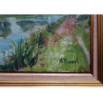 André-Léon Vivrel (1886-1976), Bridge on the Briare Canal, 1952