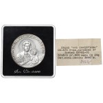 1982, Medal II Pilgrimage of John Paul II to Poland Ars Christiana - silver