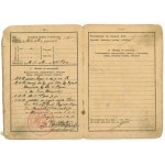 II RP, Military Booklet of a Greater Poland Insurgent - 55 Poznan Infantry Regiment