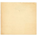 II RP, Badge diploma of the 55th Poznań Infantry Regiment - signature of Czuryłły