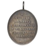 Poland, Medal for diligence and behavior Ursuline Institution in Poznan