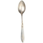 II RP, Spoon with the Jastrzębiec coat of arms - Stanislaw Owczarski