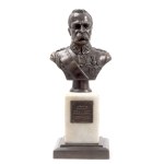 II RP Bust of Marsh. Pilsudski - Karol Hukan